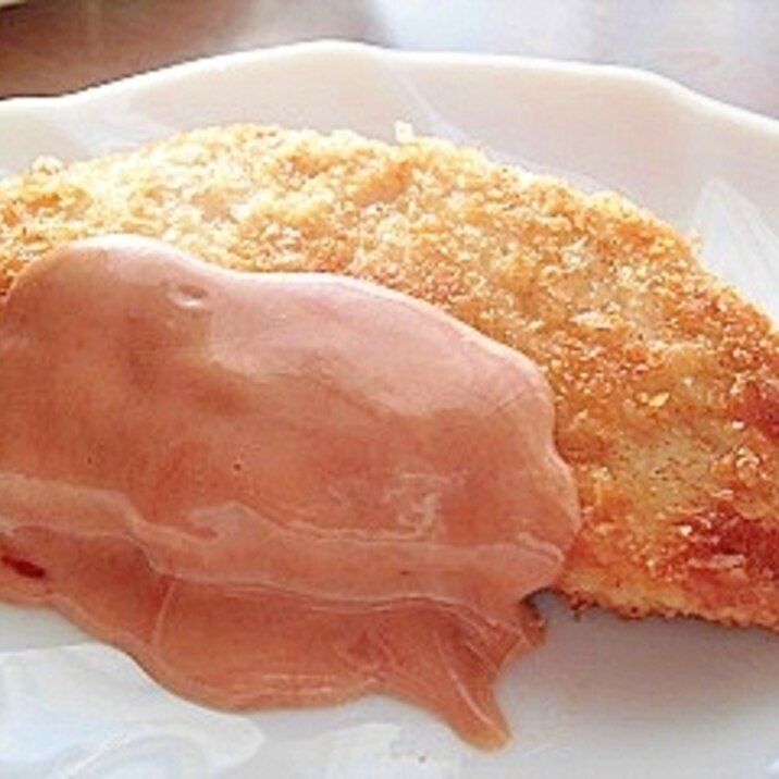 かじきのフライ オーロラソースがけ レシピ 作り方 By Makura S 楽天レシピ かじきのフライ オーロラソースがけ レシピ 作り方 By Makura S 楽天レシピ